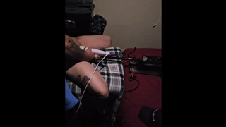 Bound and banged by sex machine