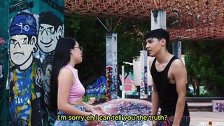 I'M GOING TO FUCK A HANDSOME DUDE I MET BY ACCIDENT IN THE PARK