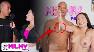 It's the biggest bum I've ever seen and tasted! Thaina Fields mounts a horny fan after interviewing