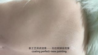 GYNOID SEX DOLL NEW PAINTING TECHNIQUE TEST COMPARISONS EXTREME RUBBING