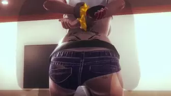 BDSM with Harley Quinn (3D PORN 60 FPS)