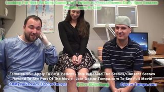 $CLOV Become Doctor Tampa, Glove In As Logan Lace Gets New Student Gyno Exam While Bf Watches
