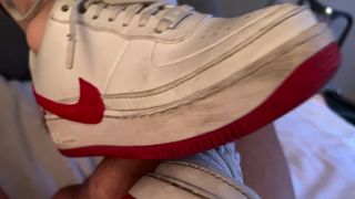 POINT OF VIEW: EXTREME HARD SHOEJOB WITH OLDER AIRFORCE one