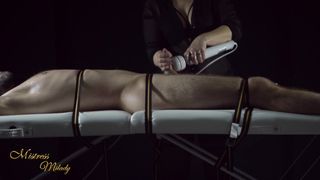 Part two Cruel ruined climax after extreme tease and edging hand-job with long post climax torment
