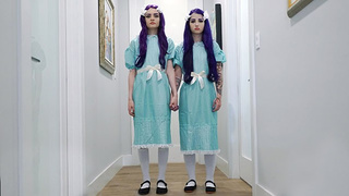 Step Sisters Jessae Rosae & Val Steele Fuck 1 Lover In The Shining Parody - SisLovesMe Full Film