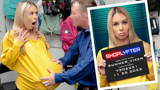Stealing Babe With Large Nipples Summer Vixen Gets Stripped And Slammed In The Backroom - Shoplyfter