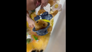 pee destroying tropical island ????️ pissing panties milf, snatch pump, teddy bear, unique creative